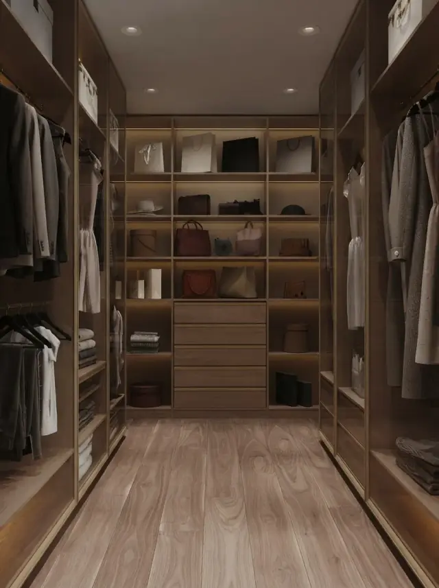 Light Oak Walk-In with Window Seat