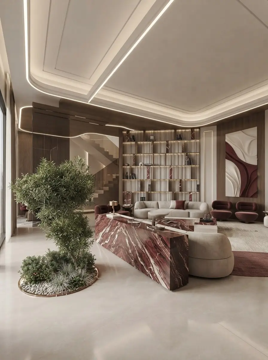 Luxury Villa Reception