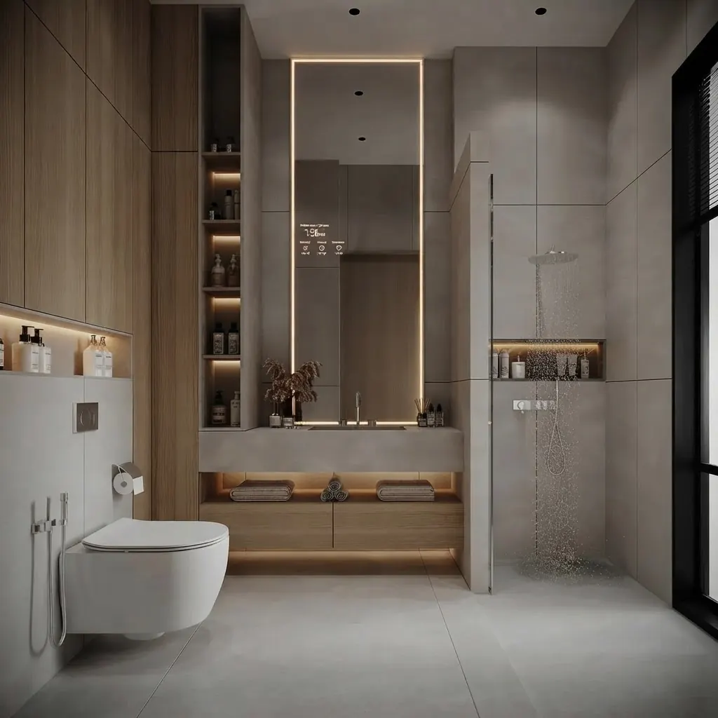 Oak Ledge Grey Wet Room