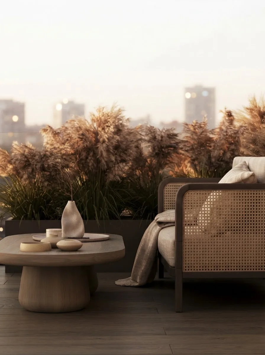 Pampas Grass City Terrace