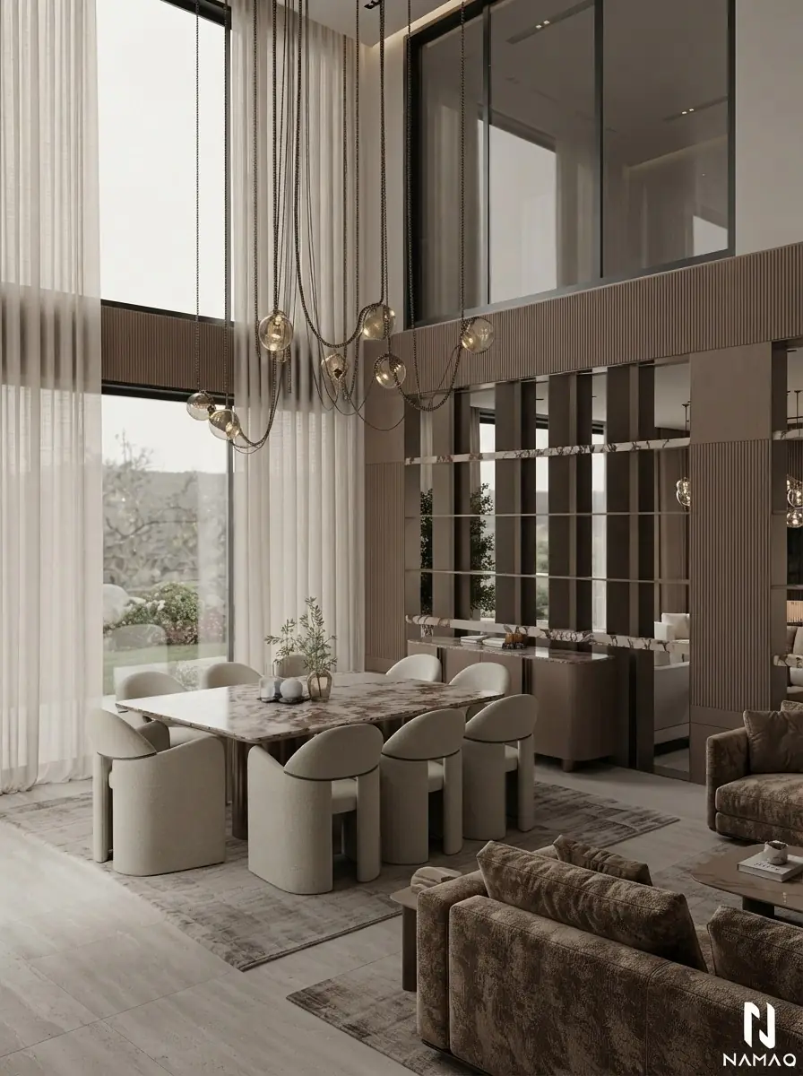 Reception & Dining Area