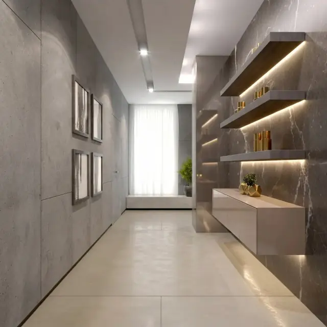 Stone Gallery Corridor
