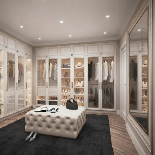 Tufted Bench Classic Dressing Room