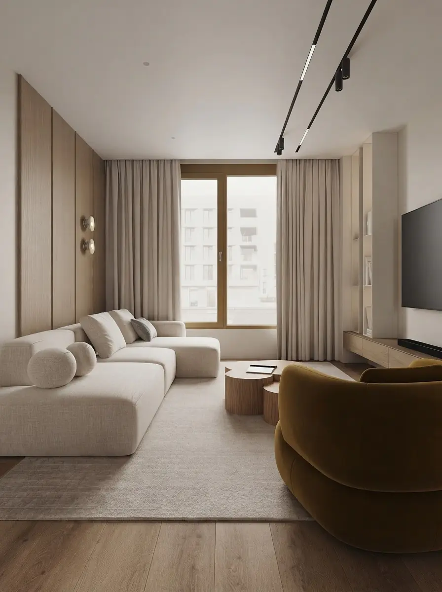 Warm Minimalist Apartment