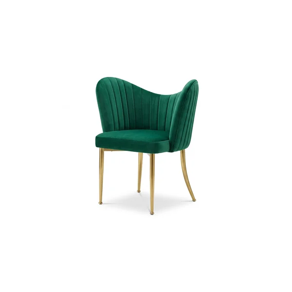 Fluted dining chair