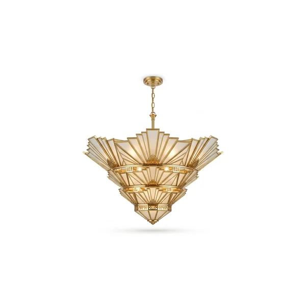Sunburst chandelier