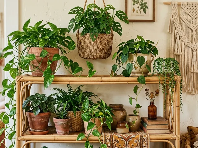 Abundant greenery