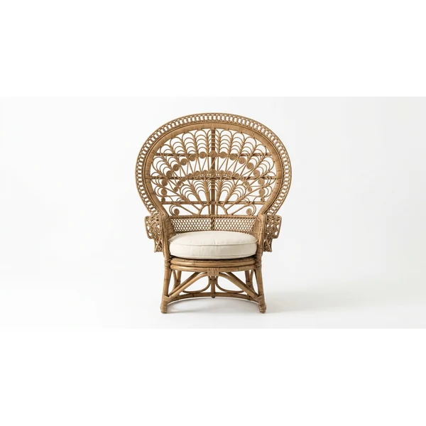 Rattan peacock chair
