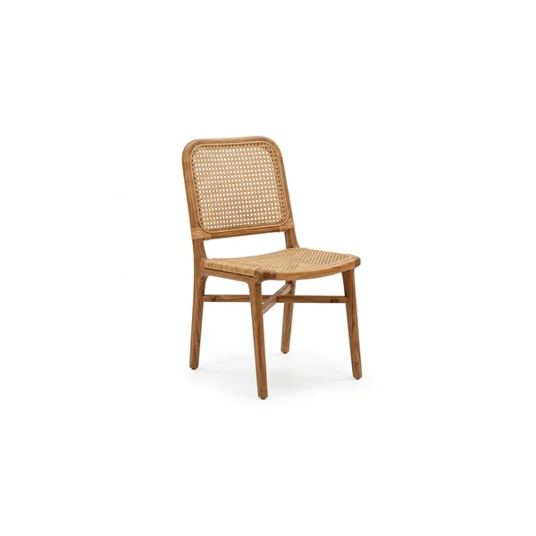 Cane dining chair