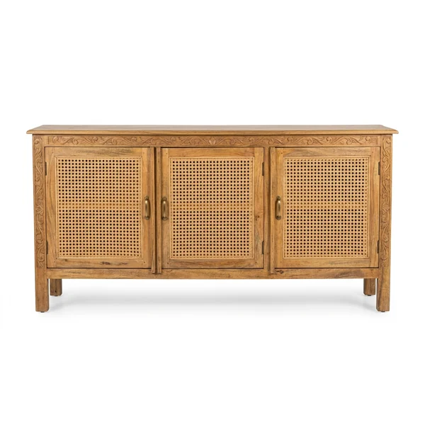Cane-front sideboard