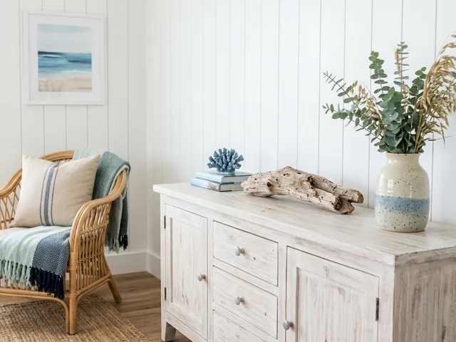 Light, slipcovered furniture