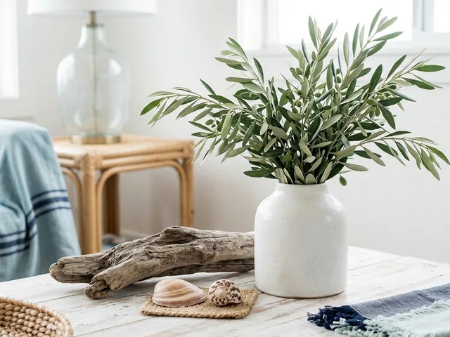 Breezy greenery and natural touches