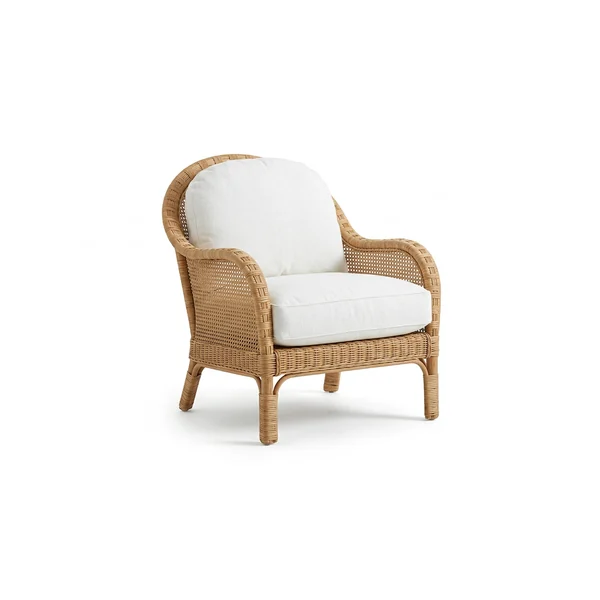 Rattan armchair