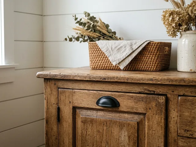 Shiplap and panelled walls