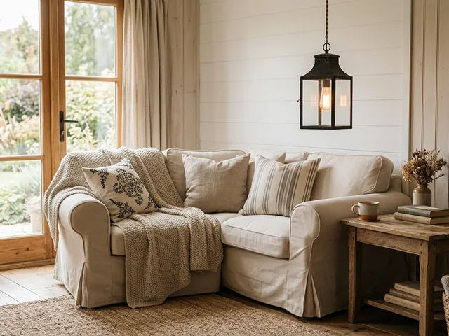 Warm, homely lighting