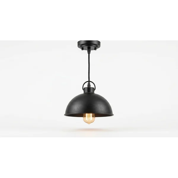 Black lantern pendant
