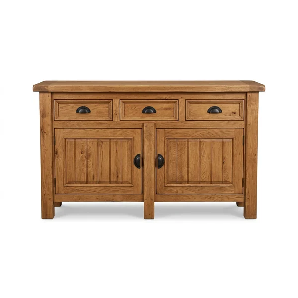 Aged-oak sideboard