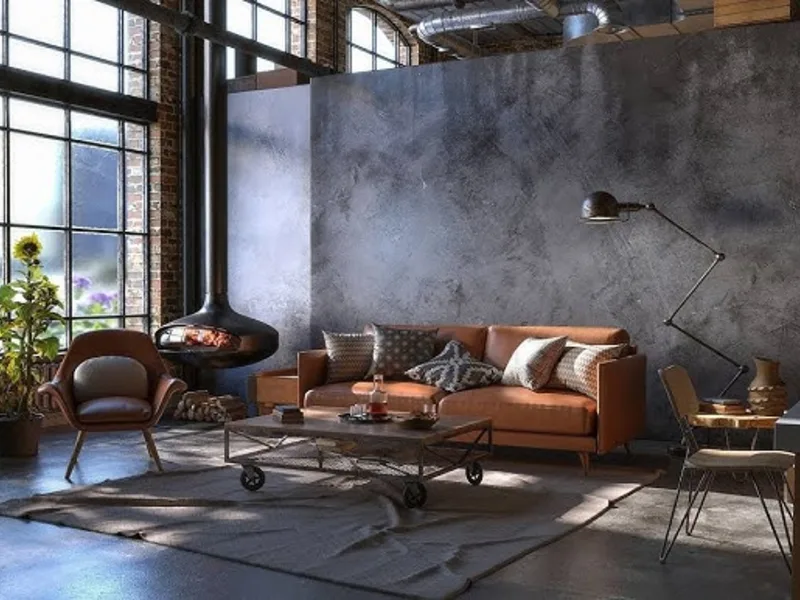 Industrial interior design
