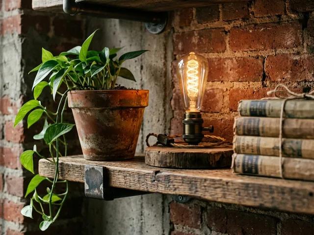 Warm Edison lighting