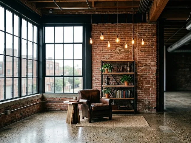 Open, loft-like volume