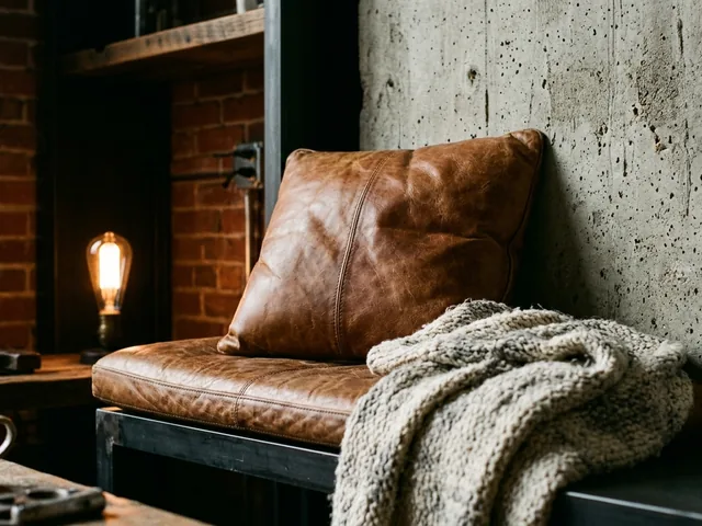 Leather and textiles to soften
