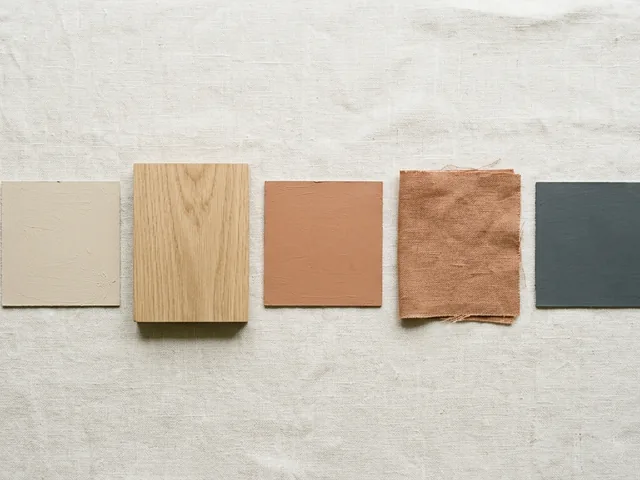 Muted natural palette
