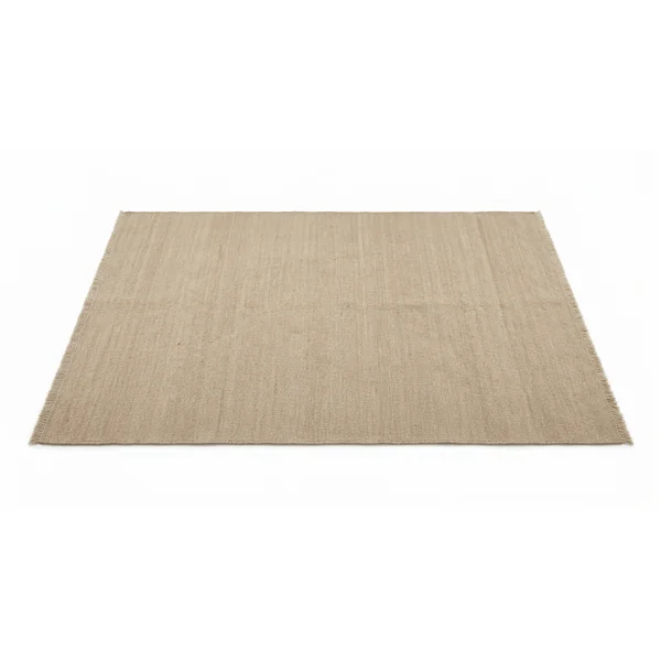 Muted flat-weave rug