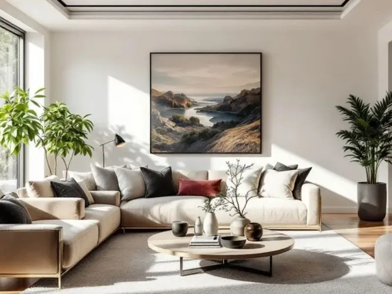 Luxury interior design example