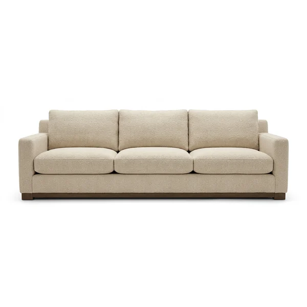 Bouclé sofa