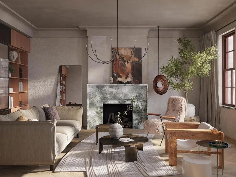 Mid-Century Modern interior design