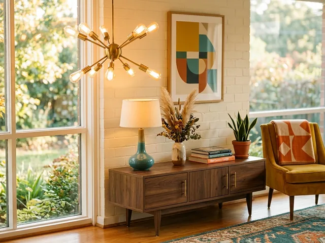 Atomic-age statement lighting