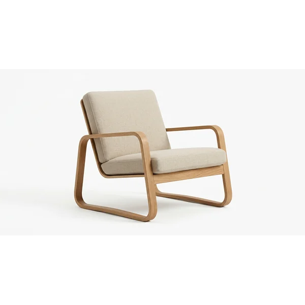 Bent-ply lounge chair