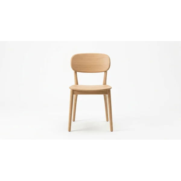 Solid oak dining chair