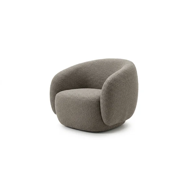 Sculptural accent chair