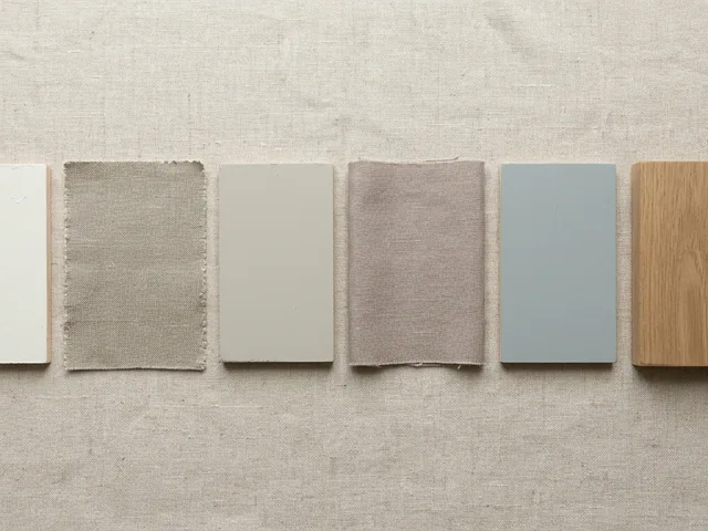 Neutral, layered palette